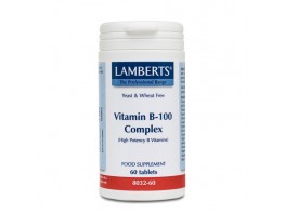 Imagen del producto VITAMIN B100 COMPLEX 60TAB 8032 LAMBERTS