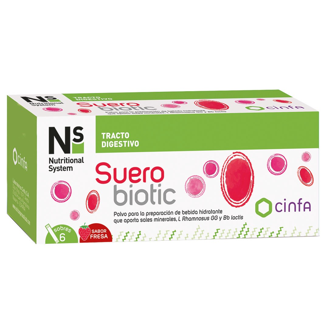 N+s suerobiotic fresa 6 sobres