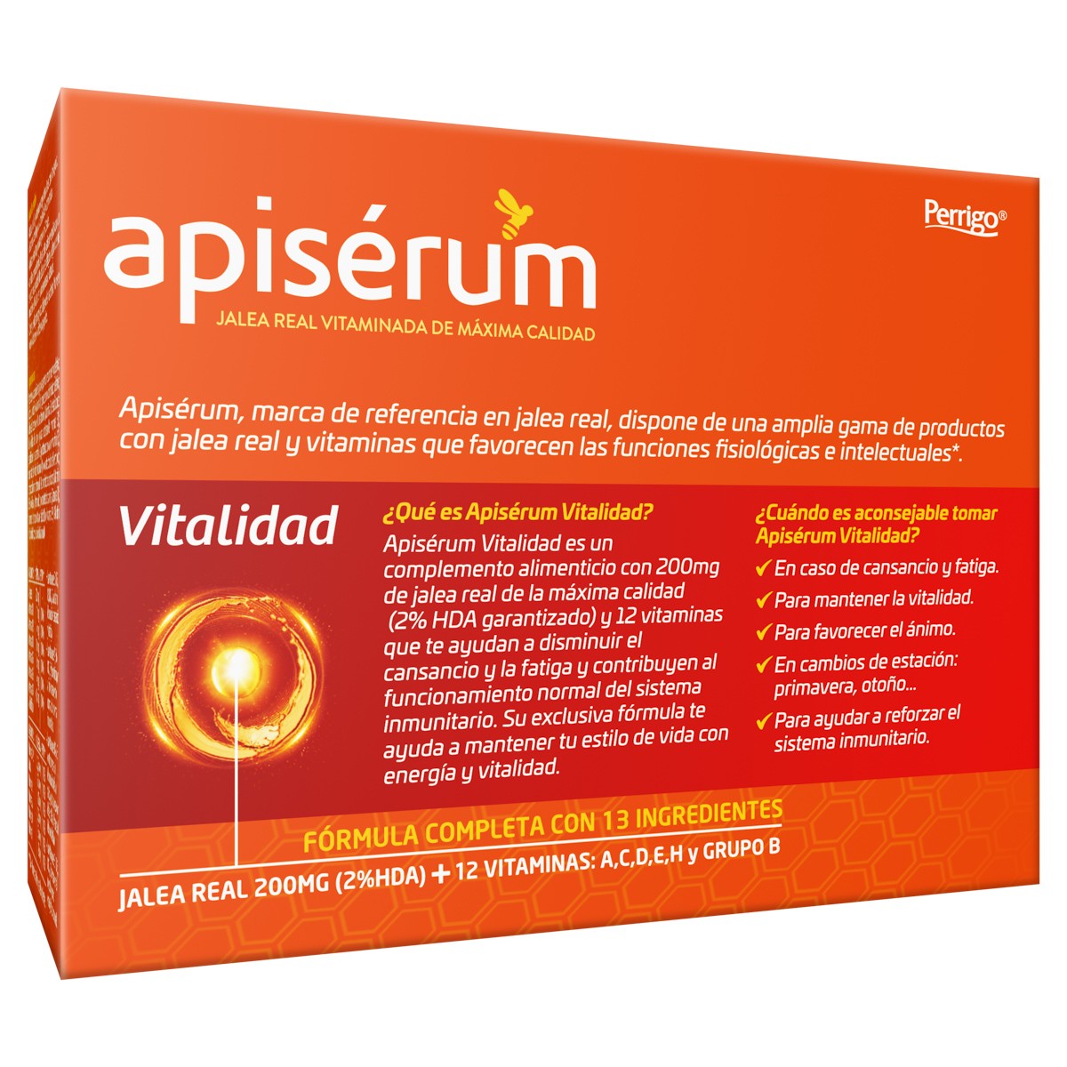 Apiserum vitalidad 30 cápsulas